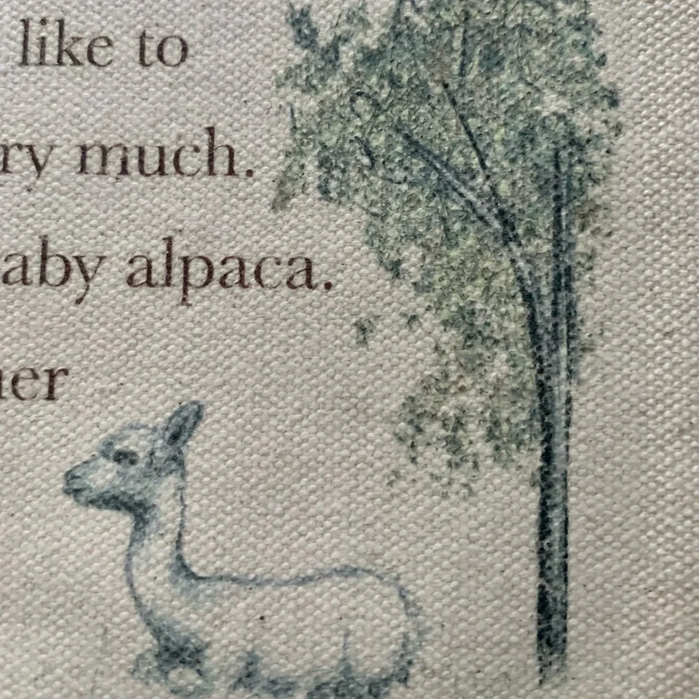 Alpacaly ever after…pouch, wood ruler keychain & eucalan - Picture 7 of 9